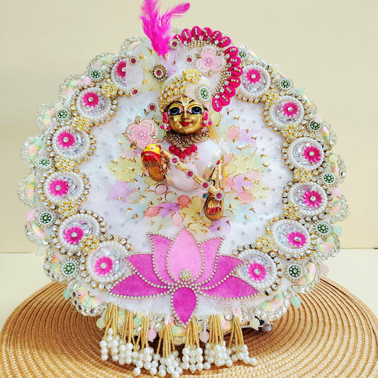 Laddu Gopal Dress of the Month – May 2026: Lotus Flower Collection