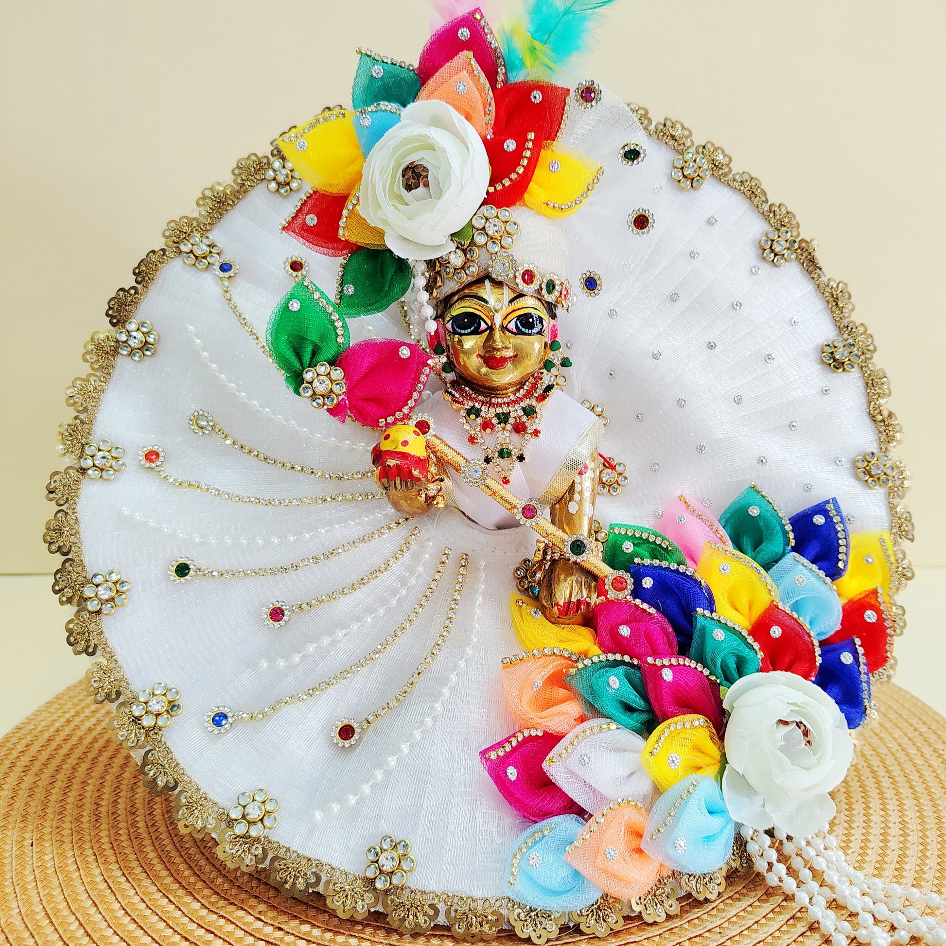 laddu gopal cotton dress Laddu Gopal Cotton Dress at 13/piece | Laddugopal Dress in Radaur