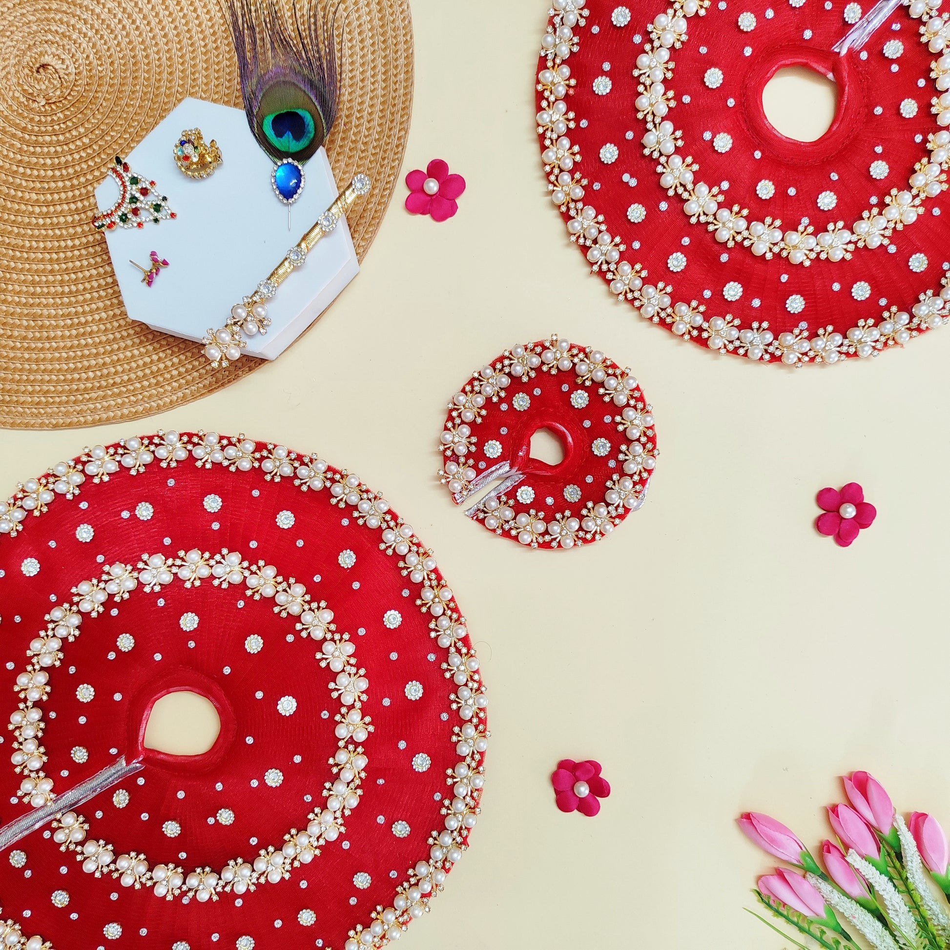 Soft cotton dress for Laddu Gopal size 0 to 9