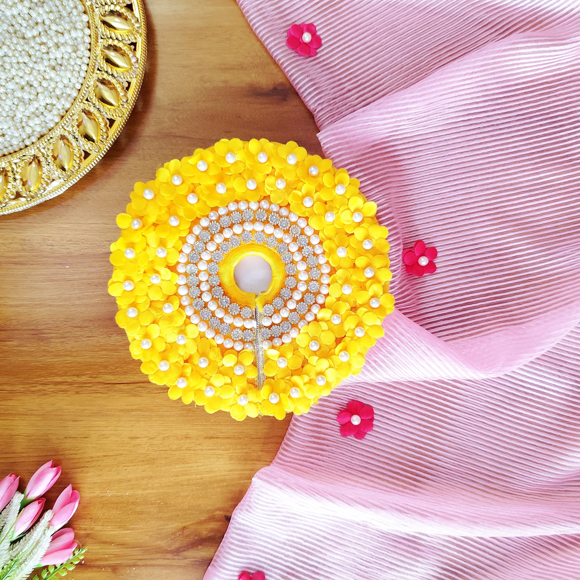 laddu gopal floral dress