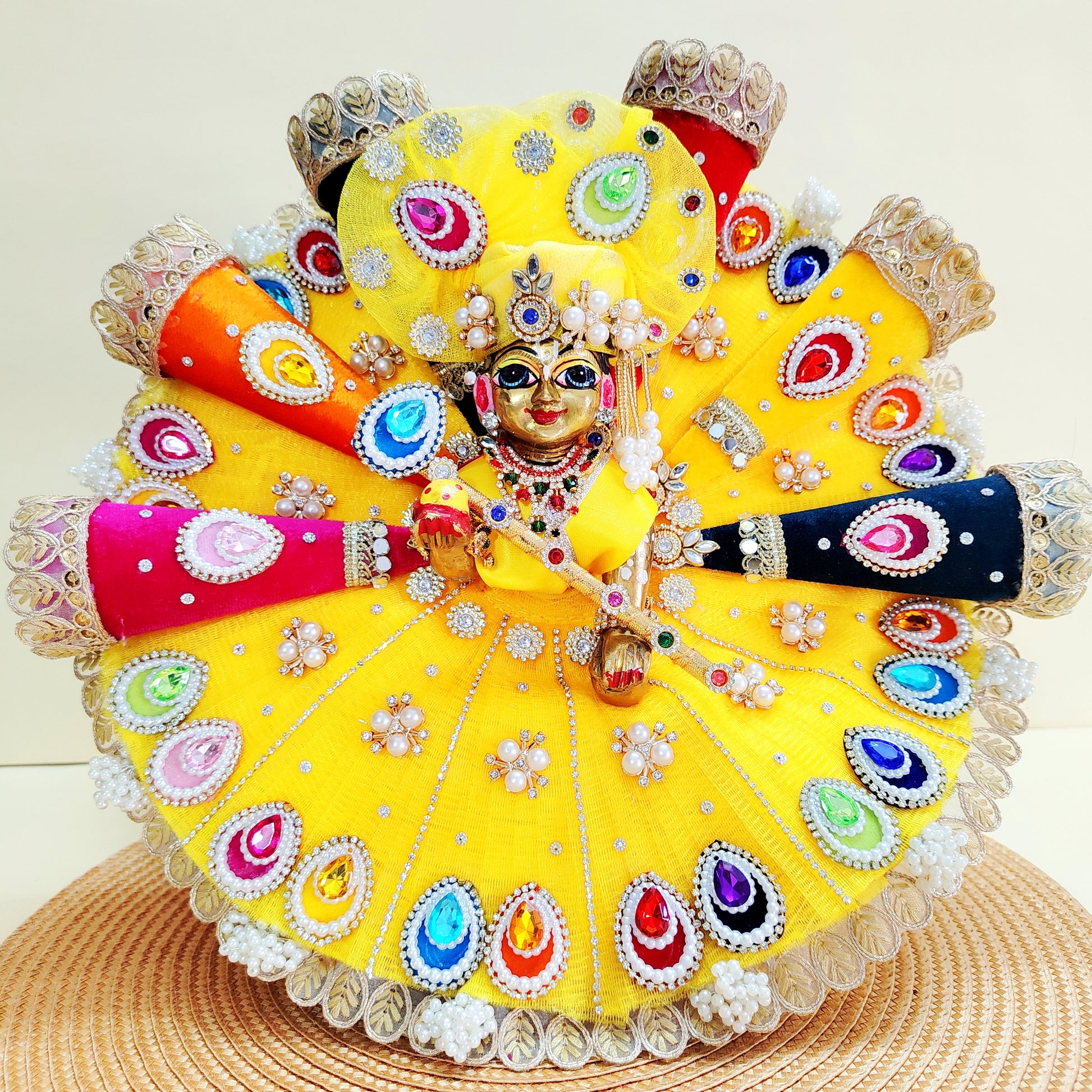 Cone Dress For Laddu Gopal
