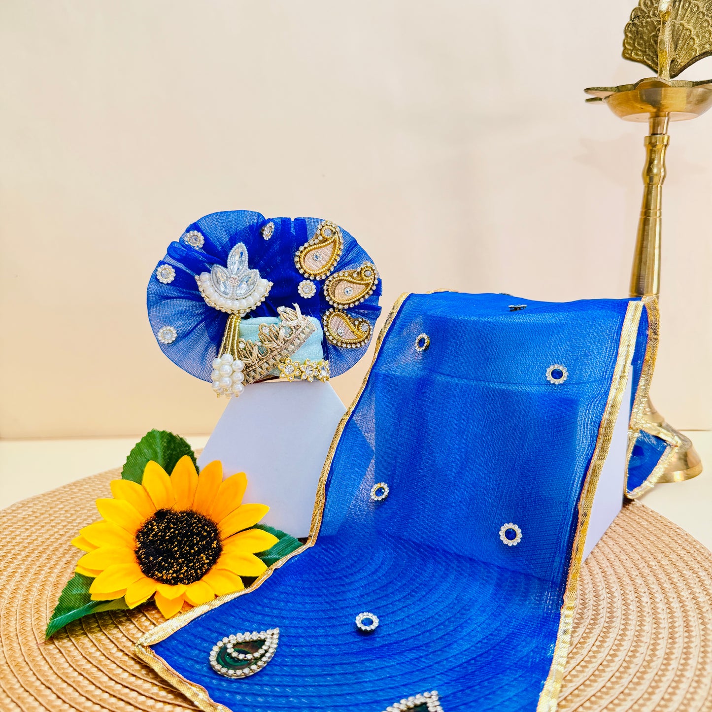 Kanhaji Cone Dress with Mukut & Surprise Gift