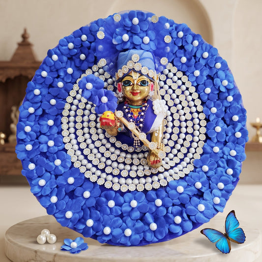 Krishna Flower Dress with Mukut, Bansuri and a Surprise Gift