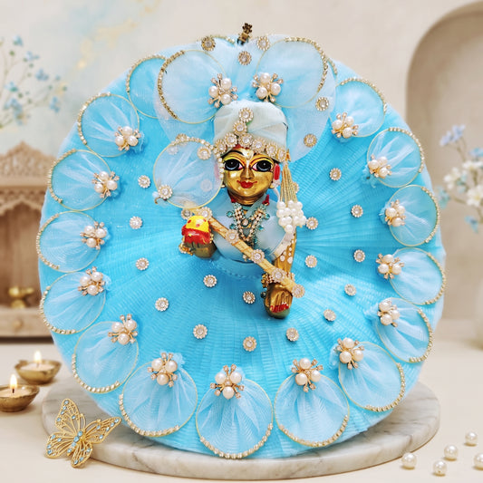 Bal Gopal Petal & Pearl Dress with Mukut, Bansuri and a Surprise Gift