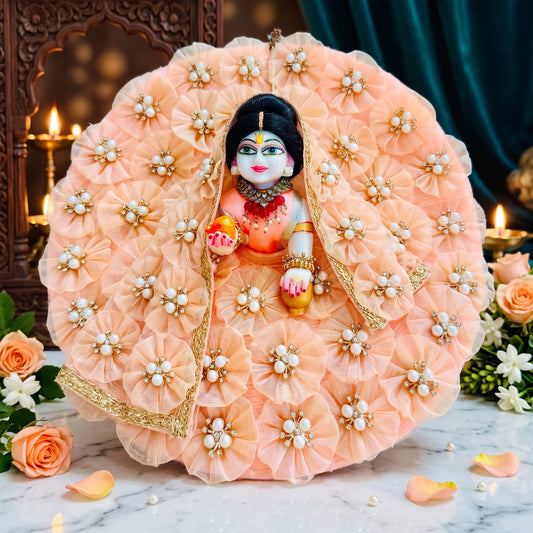Shree ji Flower Dress with Dupatta, Bansuri and a Surprise Gift