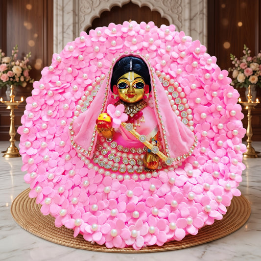 Bal Radha Rani Flower Dress with Dupatta, Bansuri and a Surprise Gift