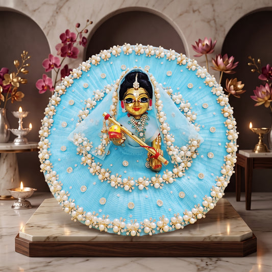 Shree ji Pearl Dress with Chunri, Bansuri and a Surprise Gift